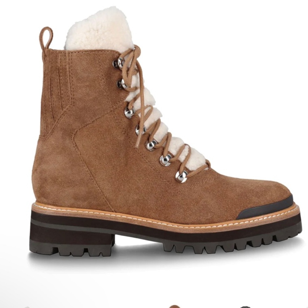 Marc Fisher combat booties
